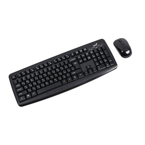 کیبورد و ماوس بی سیم جنیوس مدل KM-8100